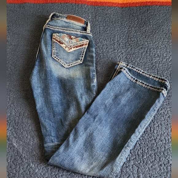 Rock n roll cowgirl ladies jeans - Picture 4 of 6